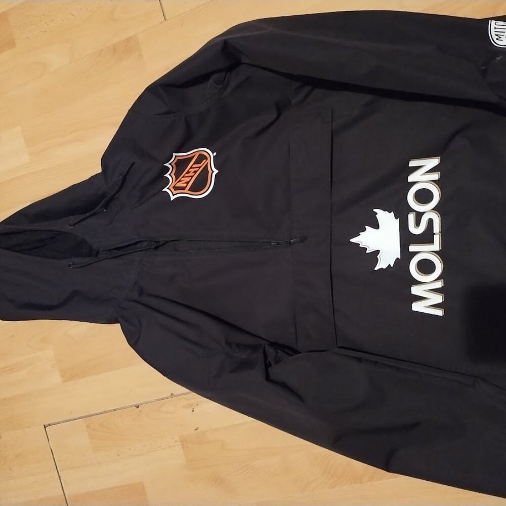 Molson NHL rain jacket